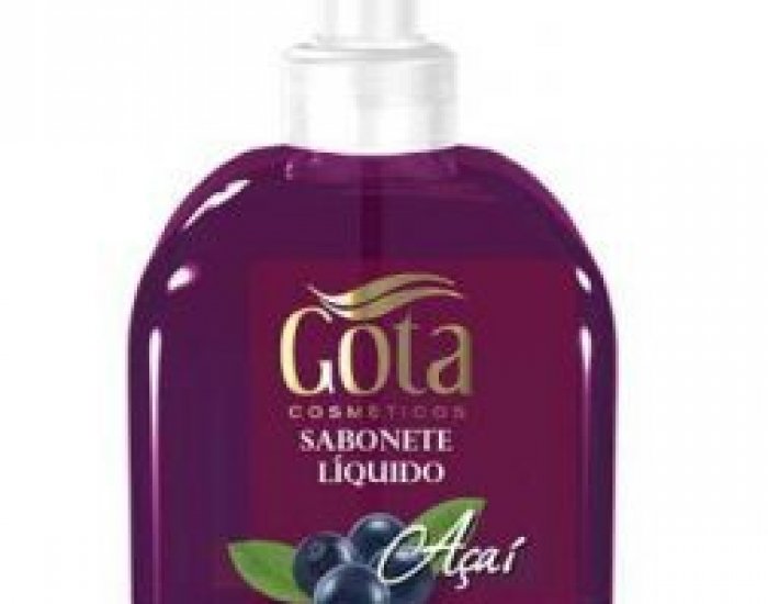 SABONETE LIQ GOTA ACAI 6X500ML