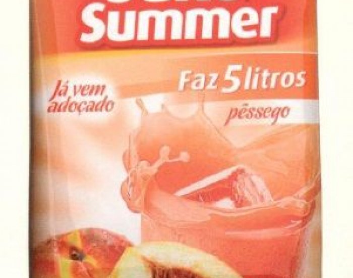 SUCO SUMMER. PESSEGO 20X175GR