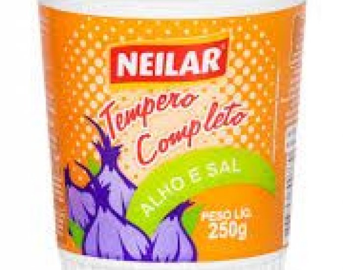 TEMPERO ALHO E SAL 24X250GR