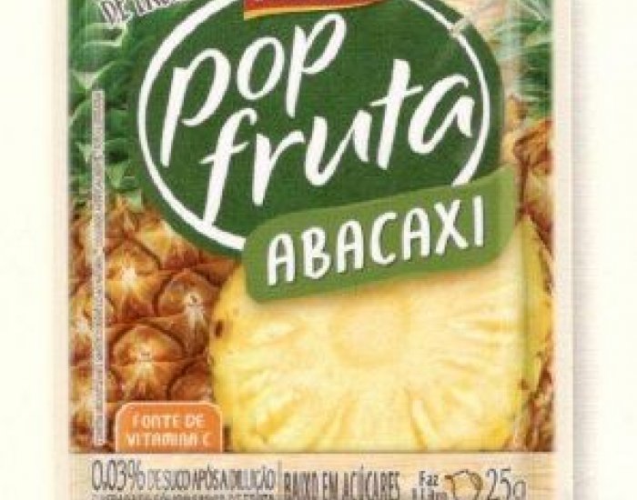 SUCO POP FRUTA ABACAXI 20X25GR