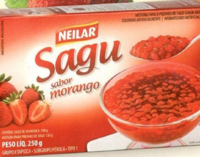 SAGU MORANGO 24X250GR NEILAR