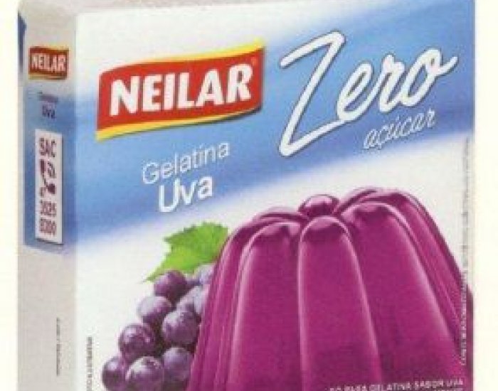 GELATINA ZERO UVA 24X12GR NEILAR