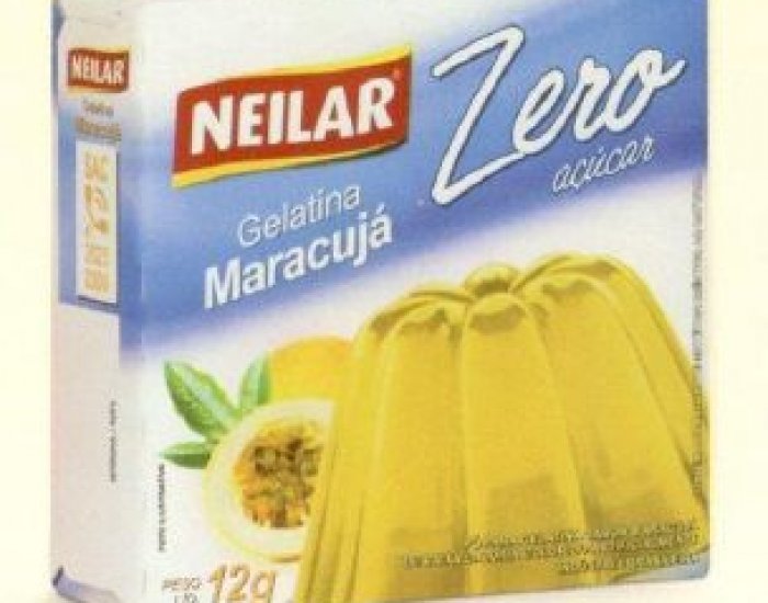 GELATINA ZERO MARACUJA 24X12GR NEILAR