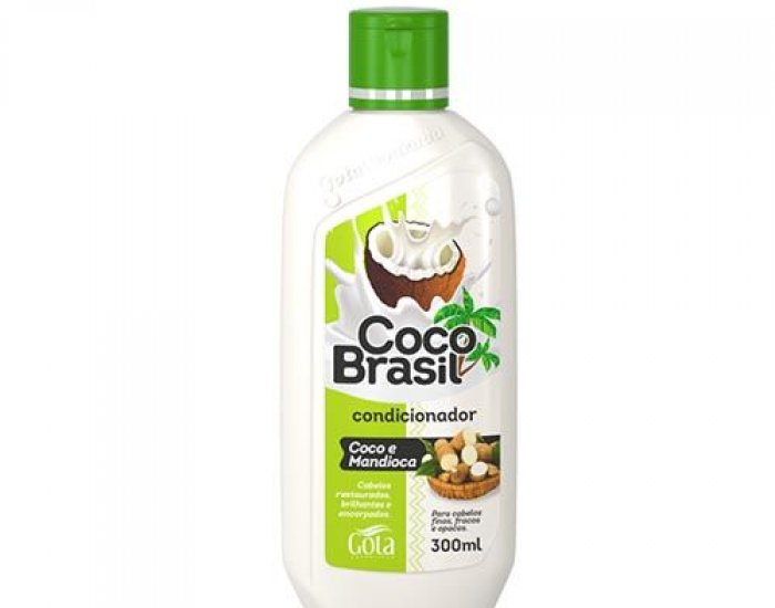 COND GOTA BRA COCO E MANDIOCA 12X300ML