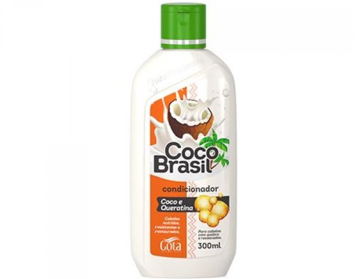 COND GOTA BRA COCO E QUERATINA 12X300ML