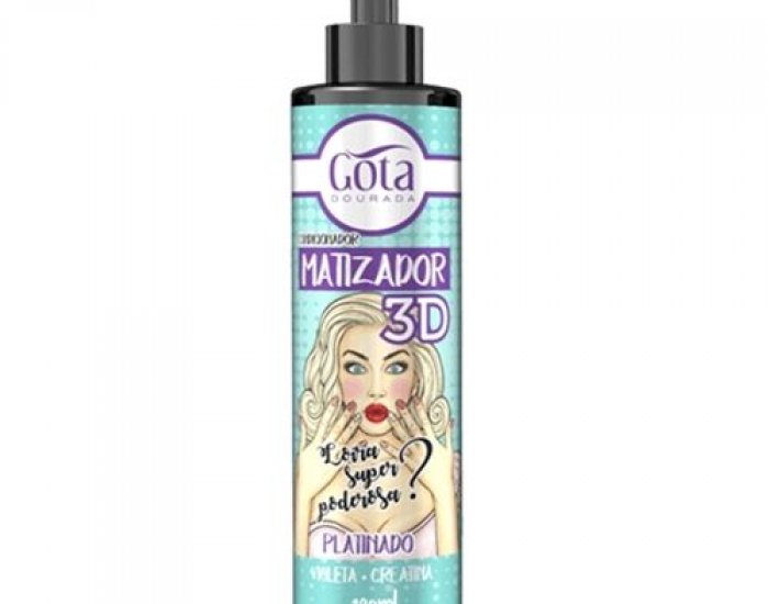 COND MATIZADOR PLATINADO 3D 300ML