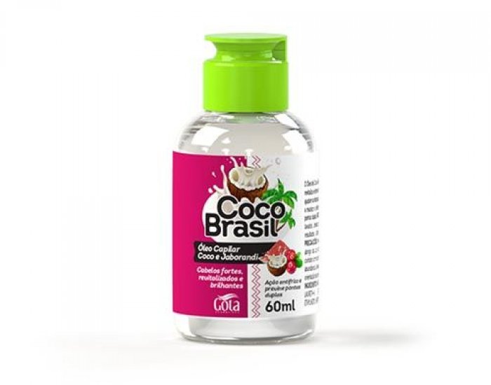 OLEO CAP COCO BRA JABORANDI 12X60ML
