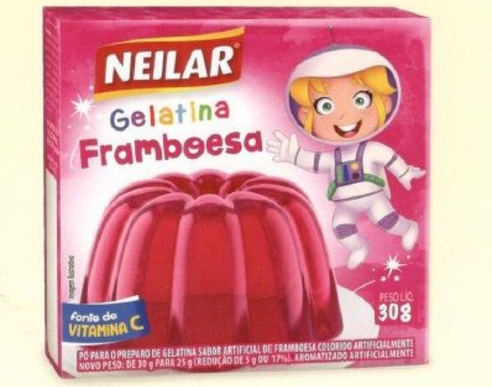 GELATINA FRAMBOESA 48X30GR NEILAR