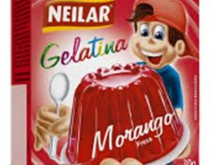 GELATINA MORANGO 48X30GR NEILAR