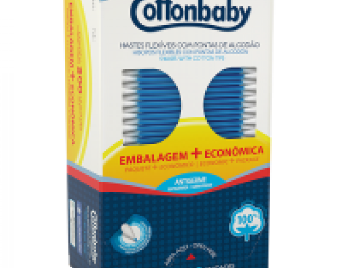 HASTE FLEXIVEL COTTONBABY CART. C/300 UN 1X1
