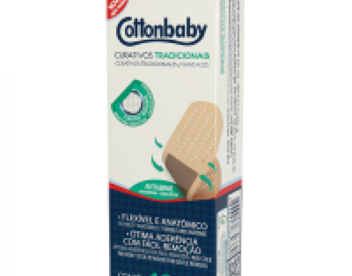 CURATIVO COTTONBABY TRADICIONAL 1X1 10UN
