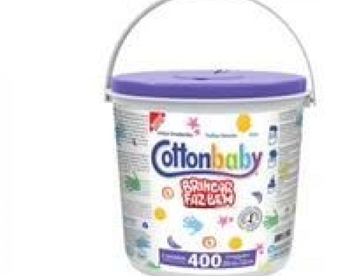 LENCO UM. COTTONBABY B. FAZ BEM BALDE 1X1 400UN