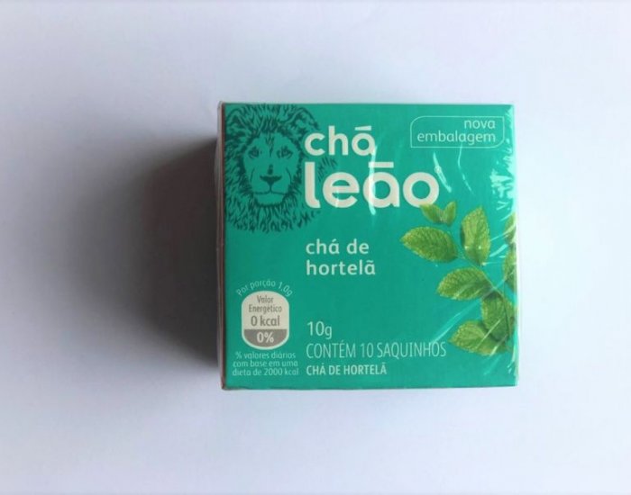 CHA LEAO FUZE HORTELA 10GRX10UN CX10