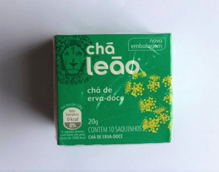 CHA LEAO FUZE ERVA-DOCE 20GX10UN CX10