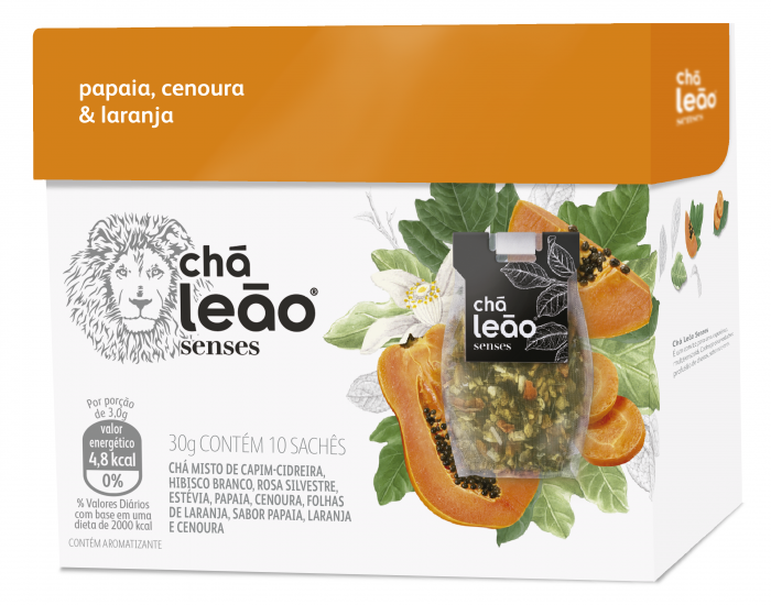 CHA LEAO SENSES PAP/CEN/LAR 30GRX10UN