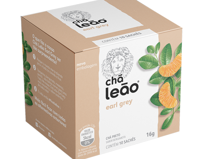 CHA LEAO EARL GREY 16GRX10UN CX20