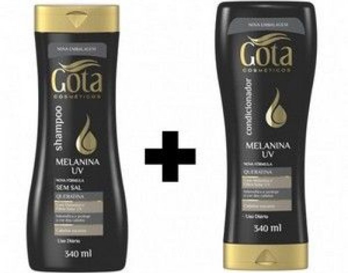 KIT SH E COND MELANINA 340ML 2X1