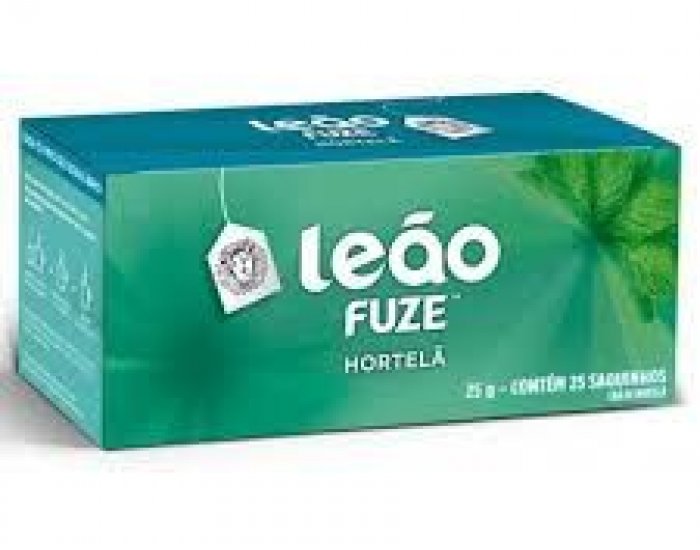 CHA LEAO FUZE HORTELA 25GRX 25UN