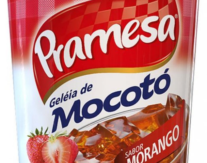 GELEIA DE MOCOTO MORANGO 24X180GR PRAMESA