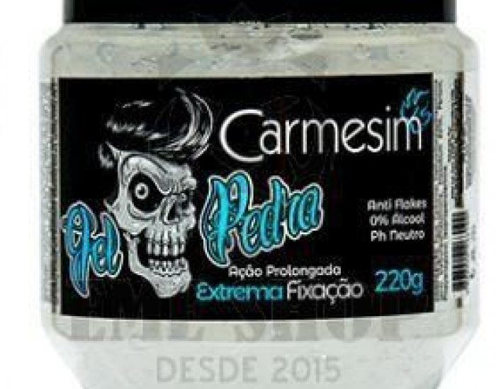 GEL CARMESIM PEDRA E FIX 12X220GR