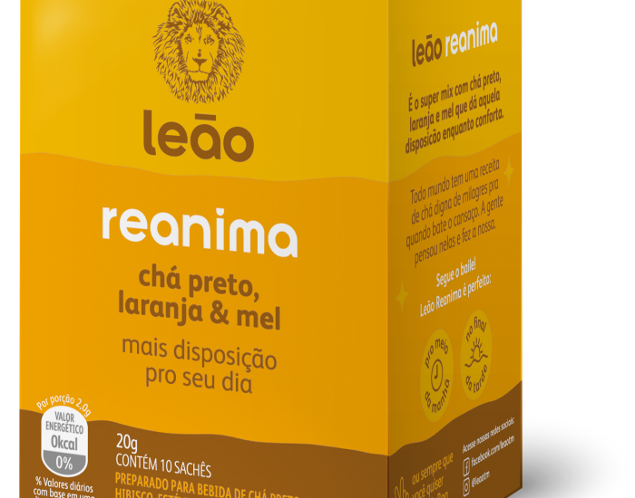 CHA LEAO FUNCIONAL REANIMA 20GR