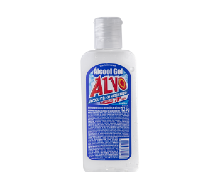 ALCOOL EM GEL 70% ALVO 12X125GR