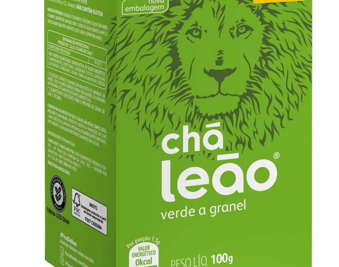 CHA LEAO FUZE VERDE GRANEL 100GR CX20