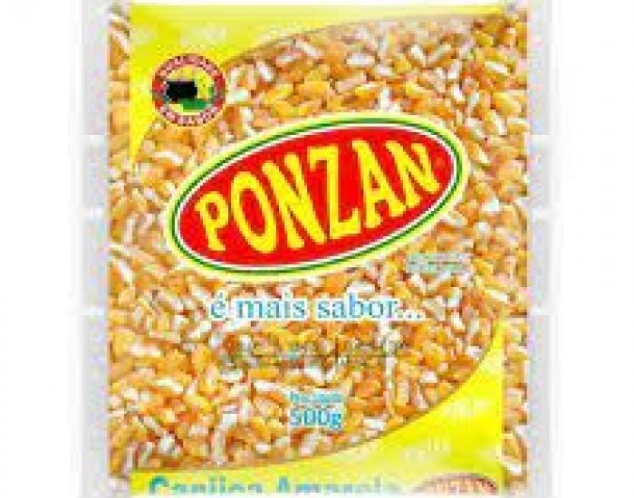 CANJICA AMARELA 12X500GR PONZAN 