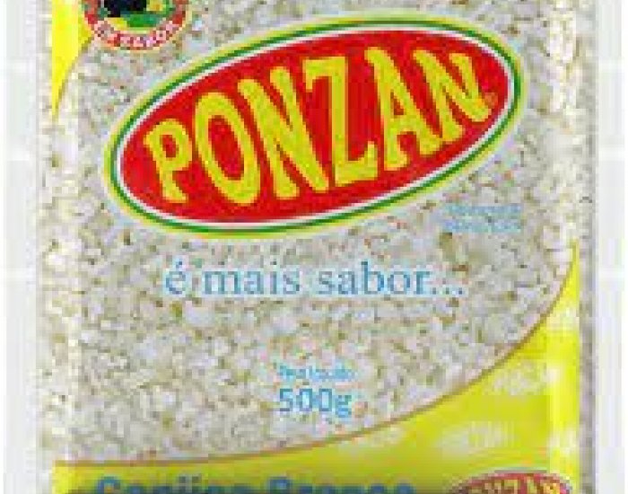 CANJICA BRANCA 12X500GR PONZAN 
