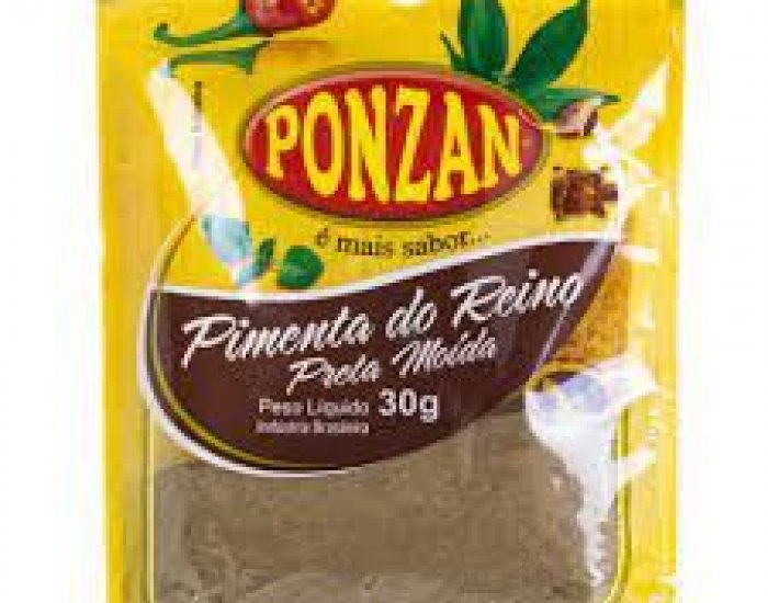 PIMENTA DO REINO MOIDA 24X30GR PONZAN