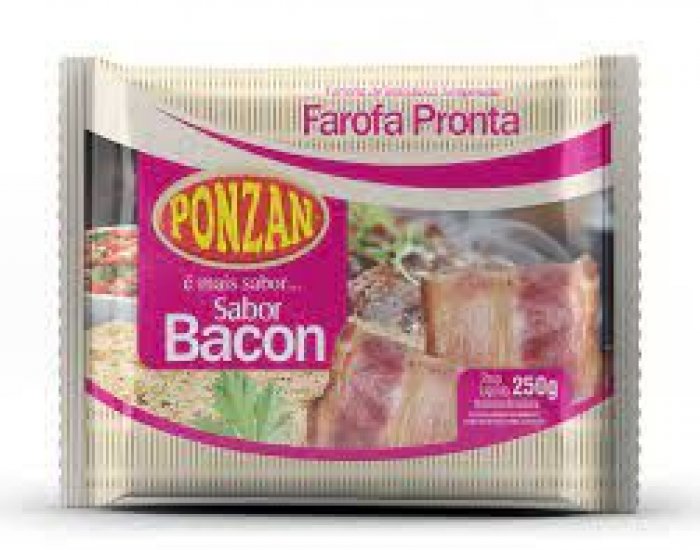 FAROFA BACON 12X250GR PONZAN