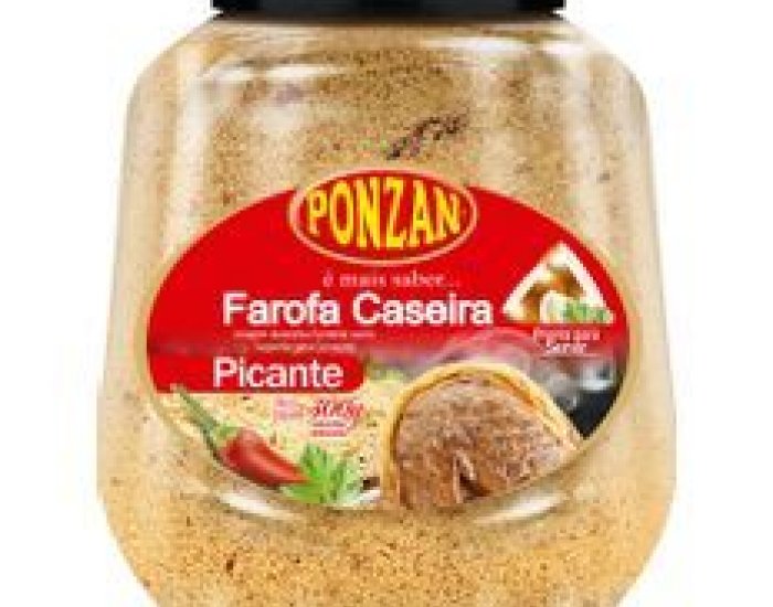 FAROFA CASEIRA PICANTE PT 12X300GR PONZAN