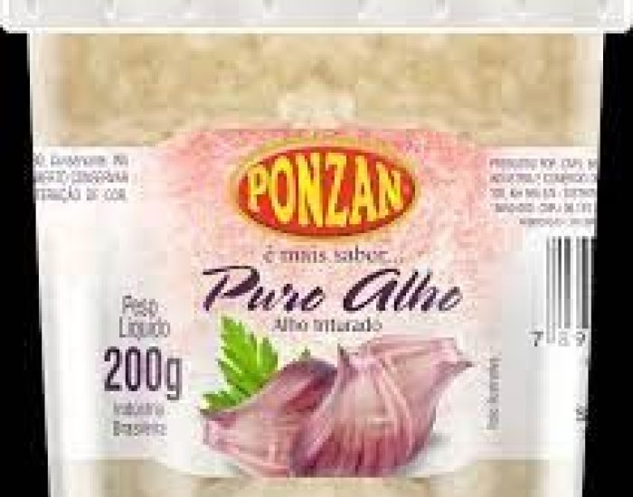 ALHO PURO TRITURADO 12X200GR